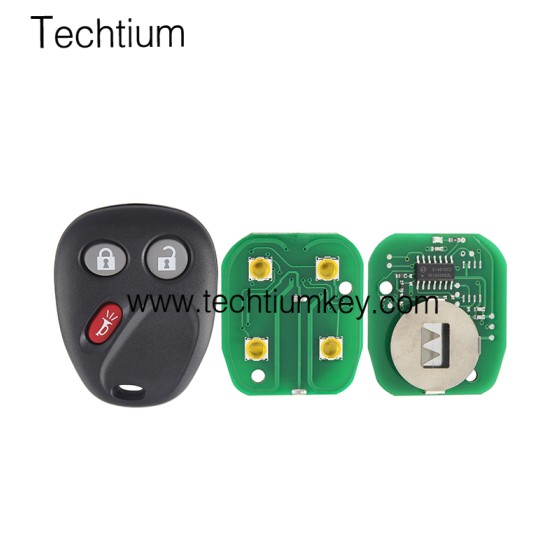 315Mhz FCC:MYT3X6898B 3 button remote key for Cadillac